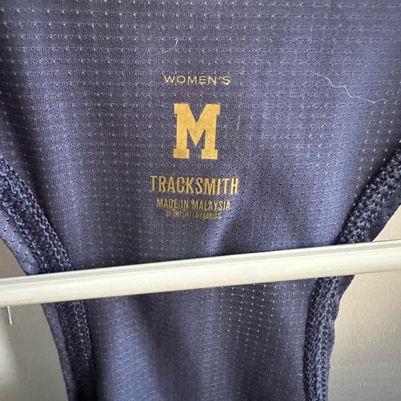 Tracksmith Midnight Blue Racerback Tank - Picture 2 of 3